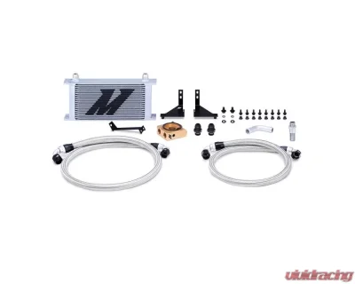 Mishimoto Silver Thermostatic Oil Cooler Kit Ford Fiesta ST 2014-2019 - MMOC-FIST-14T