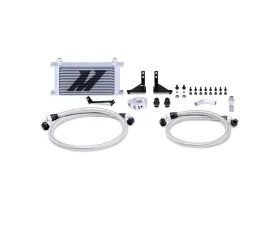 Mishimoto Silver Non-Thermostatic Oil Cooler Kit Ford Fiesta ST 2014-2019