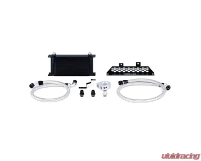 Mishimoto Black Non-Thermostatic Oil Cooler Kit Ford Focus ST 2013-2018 - MMOC-FOST-13BK