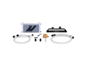 Mishimoto Silver Thermostatic Oil Cooler Kit Ford Focus ST 2013-2018