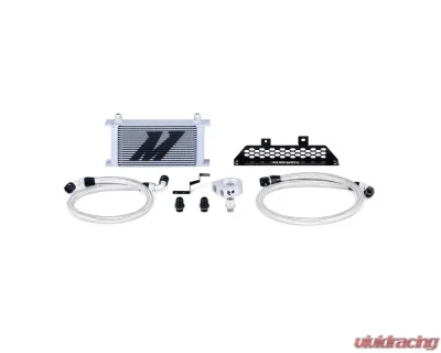 Mishimoto Silver Non-Thermostatic Oil Cooler Kit Ford Focus ST 2013-2018 - MMOC-FOST-13