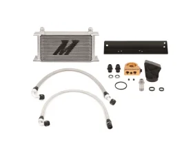 Mishimoto Silver Thermostatic Oil Cooler Kit Hyundai Genesis Coupe 3.8L 2010-2012