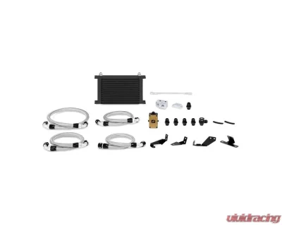 Mishimoto Black Thermostatic Oil Cooler Kit Pontiac GTO 2004-2006 - MMOC-GTO-04TBK