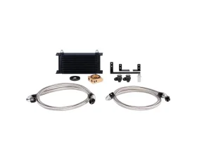 Mishimoto Black Thermostatic Oil Cooler Kit Mazda Miata 2016+