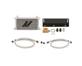 Mishimoto Silver Thermostatic Oil Cooler Kit Ford Mustang 1979-1993