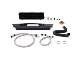 Mishimoto Black Thermostatic Oil Cooler Kit Ford Mustang GT 2015-2017