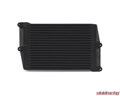 Mishimoto 10" Core Black Heavy-Duty Bar-and-Plate Fluid Cooler w/ Opposite-Side Outlets - MMOC-OO-10BK