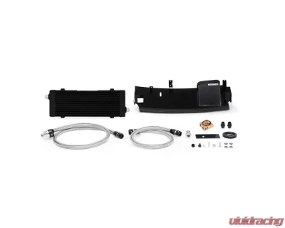 Mishimoto Black Thermostatic Oil Cooler Kit Ford Focus RS 2016-2018 - MMOC-RS-16TBK