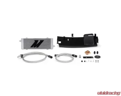 Mishimoto Silver Thermostatic Oil Cooler Kit Ford Focus RS 2016-2018 - MMOC-RS-16TSL