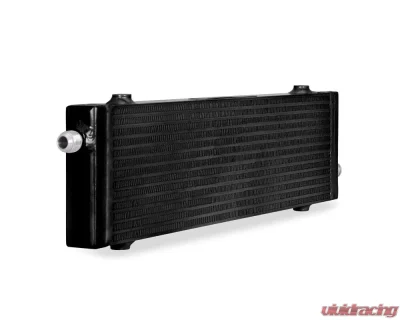 Mishimoto Black Large Universal Cross Flow Bar-and-Plate Oil Cooler - MMOC-SP-LBK