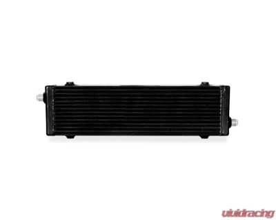 Mishimoto Black Large Universal Cross Flow Bar-and-Plate Oil Cooler - MMOC-SP-LBK