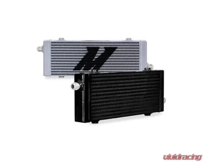 Mishimoto Black Medium Universal Cross Flow Bar-and-Plate Oil Cooler - MMOC-SP-MBK