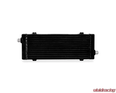 Mishimoto Black Medium Universal Cross Flow Bar-and-Plate Oil Cooler - MMOC-SP-MBK