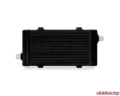 Mishimoto Black Small Universal Cross Flow Bar-and-Plate Oil Cooler - MMOC-SP-SBK