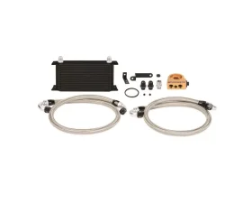 Mishimoto Black Thermostatic Oil Cooler Kit Subaru WRX STI 2.4L 2008-2021