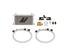 Mishimoto Silver Thermostatic Oil Cooler Kit Jeep Wrangler 3.8L V6 2007-2011