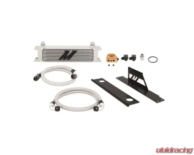 Mishimoto Silver Thermostatic Oil Cooler Kit Subaru WRX STI 2.0L | 2.5L 2001-2005 - MMOC-WRX-01T