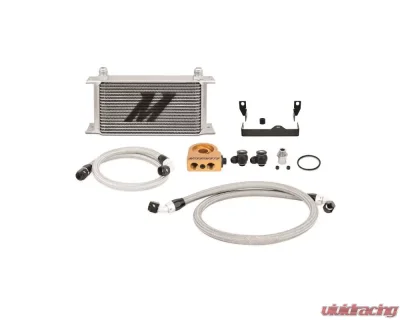 Mishimoto Silver Thermostatic Oil Cooler Kit Subaru WRX | STI 2.5L 2006-2007 - MMOC-WRX-06T