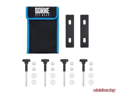 Borne Off-Road Traction Board Set Black - BNRB-109BK