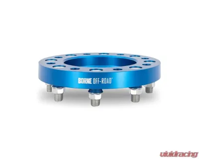 Borne Off-Road 32mm M14 8x165 Blue Wheel Spacers Chevrolet Silverado 2500 | 3500 1999+ - BNWS-008-320BL