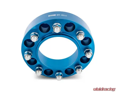 Borne Off-Road 50mm M14 8x180 Blue Wheel Spacers Chevrolet Silverado 2500 | 3500 2011+ - BNWS-009-500BL
