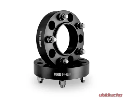 Borne Off-Road 32mm M14 5x150 Black Wheel Spacers Toyota Tundra 2007-2021 - BNWS-010-320BK