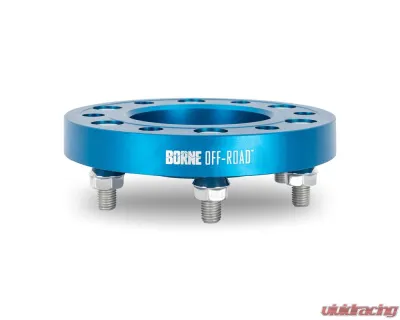 Borne Off-Road 25mm M14 5x150 Blue Wheel Spacers Toyota Tundra 2007-2021 - BNWS-010-250BL