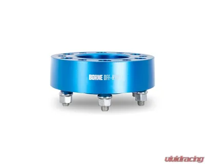 Borne Off-Road 50mm M14 5x150 Blue Wheel Spacers Toyota Tundra 2007-2021 - BNWS-010-500BL