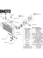 Mishimoto Black Non Thermostatic Oil Cooler Kit Toyota GR Corolla 2023+                                     - MMOC-GRC-23NTBK - Image 10