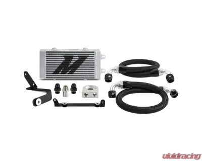 Mishimoto Silver Non Thermostatic Oil Cooler Kit Toyota GR Corolla 2023+ - MMOC-GRC-23NTSL