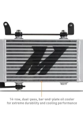 Mishimoto Silver Non Thermostatic Oil Cooler Kit Toyota GR Corolla 2023+                                     - MMOC-GRC-23NTSL - Image 3