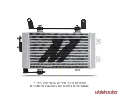 Mishimoto Silver Non Thermostatic Oil Cooler Kit Toyota GR Corolla 2023+ - MMOC-GRC-23NTSL