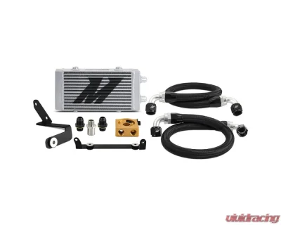 Mishimoto Silver Thermostatic Oil Cooler Kit Toyota GR Corolla 2023+ - MMOC-GRC-23TSL