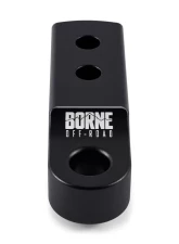 Borne Off-Road Black 2" Hitch Receiver Shackle Mount                                     - BNHR-2-BK - Image 3