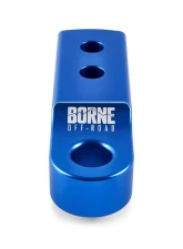 Borne Off-Road Blue 2" Hitch Receiver Shackle Mount                                     - BNHR-2-BL - Image 3