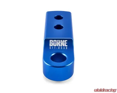 Borne Off-Road Blue 2" Hitch Receiver Shackle Mount - BNHR-2-BL