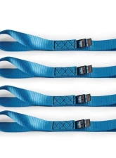 Mishimoto Blue Soft Loop Tie-Down Straps                                     - BNRTC-SLP-4BL - Image 4