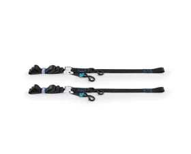 Mishimoto Black Cambuckle Tie-Down Kit 2-Pack