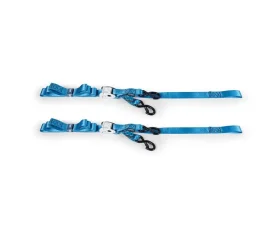 Mishimoto Blue Cambuckle Tie-Down Kit 2-Pack