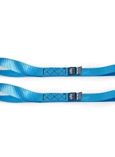 Mishimoto Blue Heavy Duty Ratchet Tie-Down Kit 2-Pack                                     - BNRTC-TDHD-2BL - Image 2