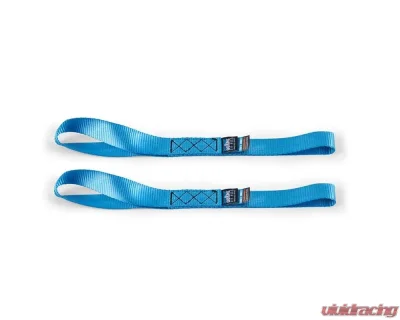 Mishimoto Blue Heavy Duty Ratchet Tie-Down Kit 2-Pack - BNRTC-TDHD-2BL