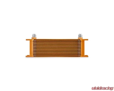 Mishimoto Universal Gold 13-Row Oil Cooler - MMOC-13GD