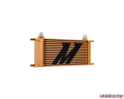 Mishimoto Universal Gold 16-Row Oil Cooler - MMOC-16GD