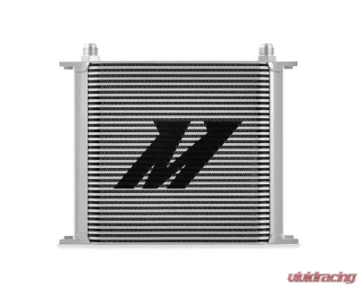 Mishimoto Universal Silver 34-Row Oil Cooler - MMOC-34SL