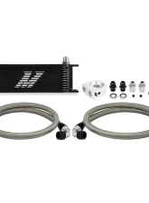 Mishimoto Universal Black Non-Thermostatic 13-Row Oil Cooler Kit                                     - MMOC-U13BK - Image 4