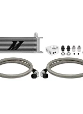 Mishimoto Universal Silver Non-Thermostatic 13-Row Oil Cooler Kit                                     - MMOC-U13SL - Image 4