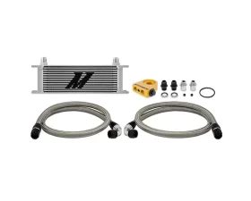 Mishimoto Universal Silver Thermostatic 13-Row Oil Cooler Kit