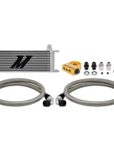 Mishimoto Universal Silver Thermostatic 13-Row Oil Cooler Kit                                     - MMOC-U13TSL - Image 4