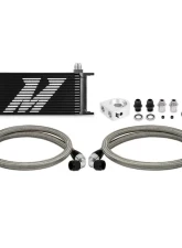 Mishimoto Universal Black Non-Thermostatic 16-Row Oil Cooler Kit                                     - MMOC-U16BK - Image 4