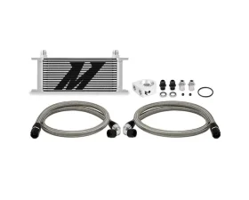 Mishimoto Universal Silver Non-Thermostatic 16-Row Oil Cooler Kit